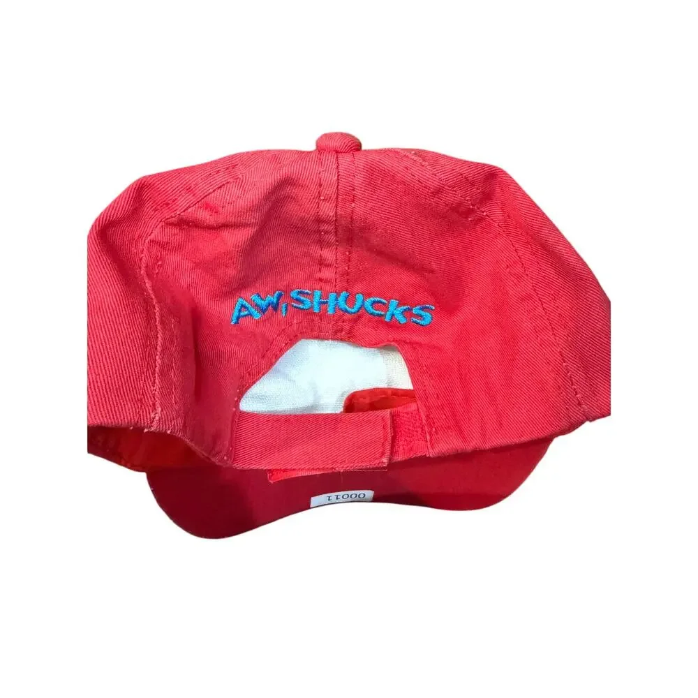 Disney Mickey Mouse Kids' Aw, Shucks Red Baseball Cap with 3D Ears